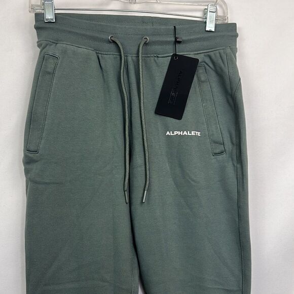 Alphalete concrete GrayEssential Core Jogger pants size Medium NWT - Picture 2 of 13